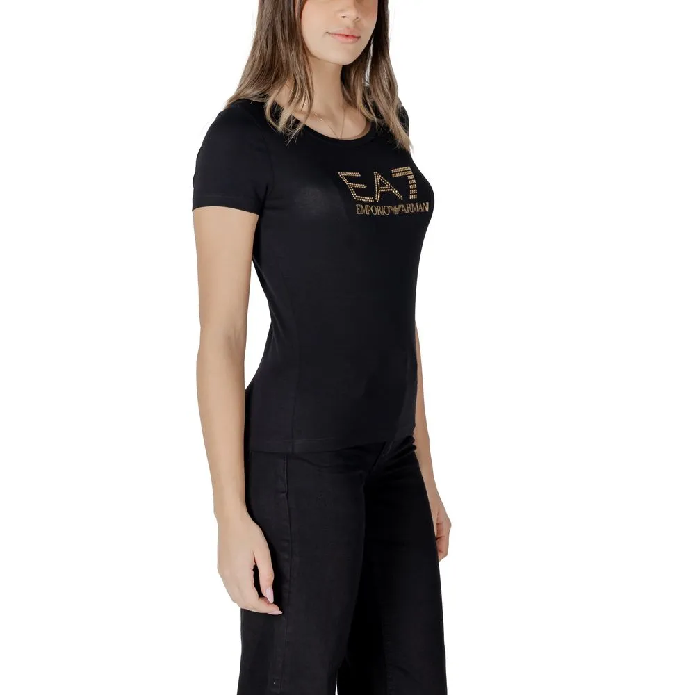 EA7 Emporio Armani Women's Bicolor Modal Tops & T-Shirt