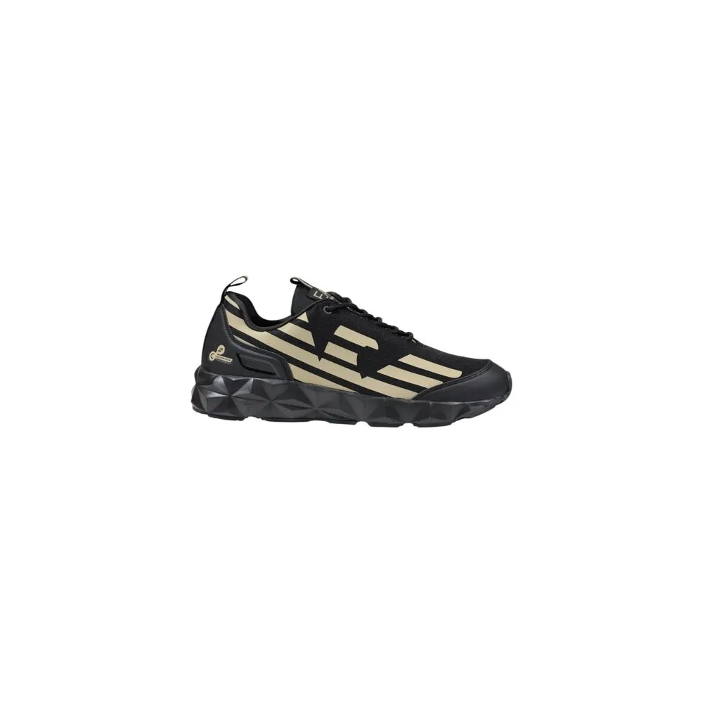 EA7 Emporio Armani Men's Black Polyester Sneaker