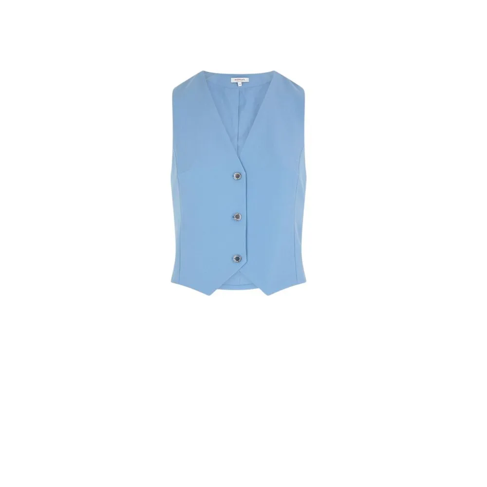 Morgan De Toi Women's Blue Recycled Polyester Vest