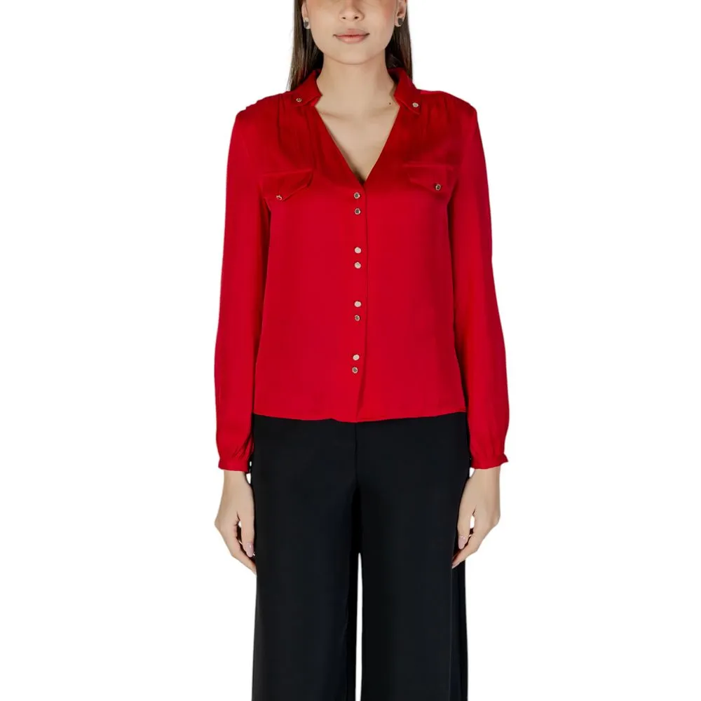 Morgan De Toi Women's Red Recycled Polyester Shirt