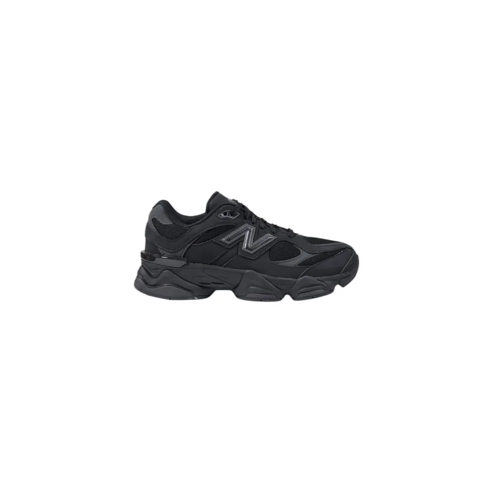 New Balance Women's Black Synthetic Leather Sneaker