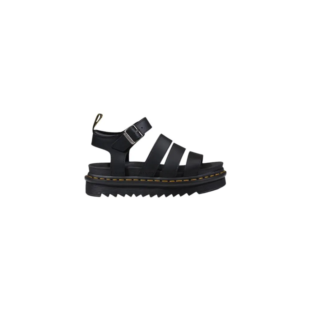 Dr. Martens Women's Black Leather Sandal