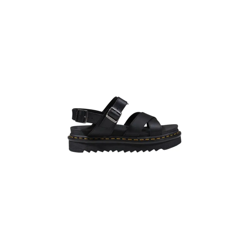 Dr. Martens Women's Black Leather Sandal