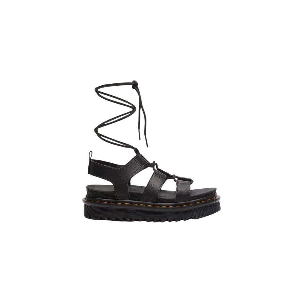 Dr. Martens Women's Black Leather Sandal