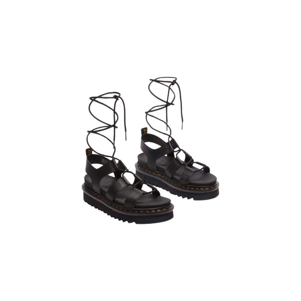 Dr. Martens Women's Black Leather Sandal