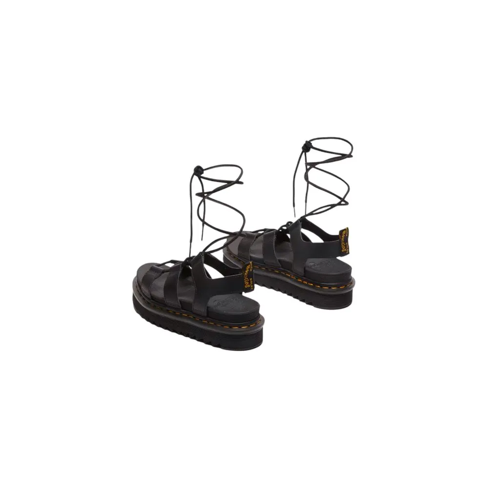 Dr. Martens Women's Black Leather Sandal