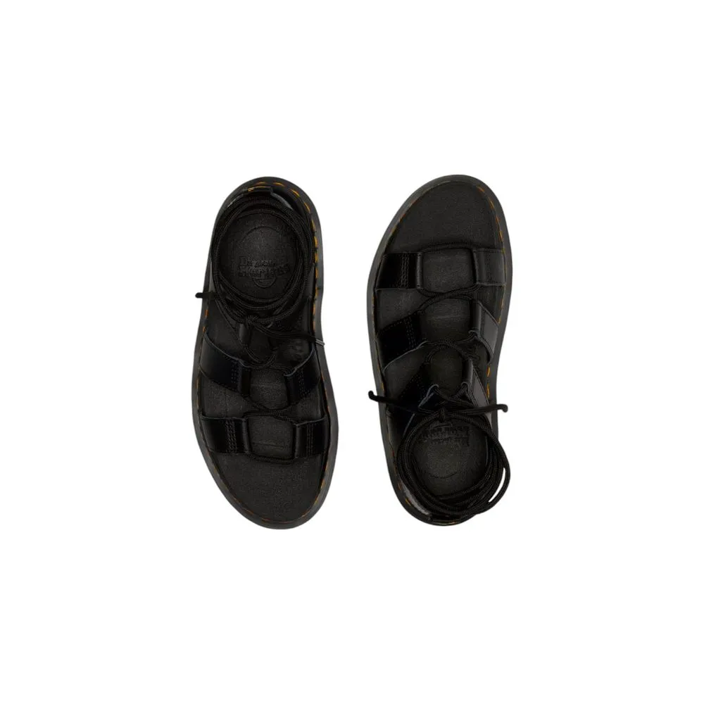 Dr. Martens Women's Black Leather Sandal