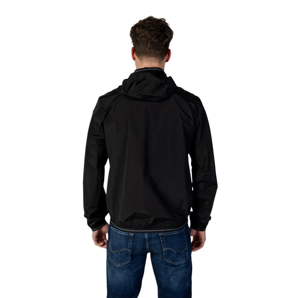 Blauer Men's Black Polyamide Jacket