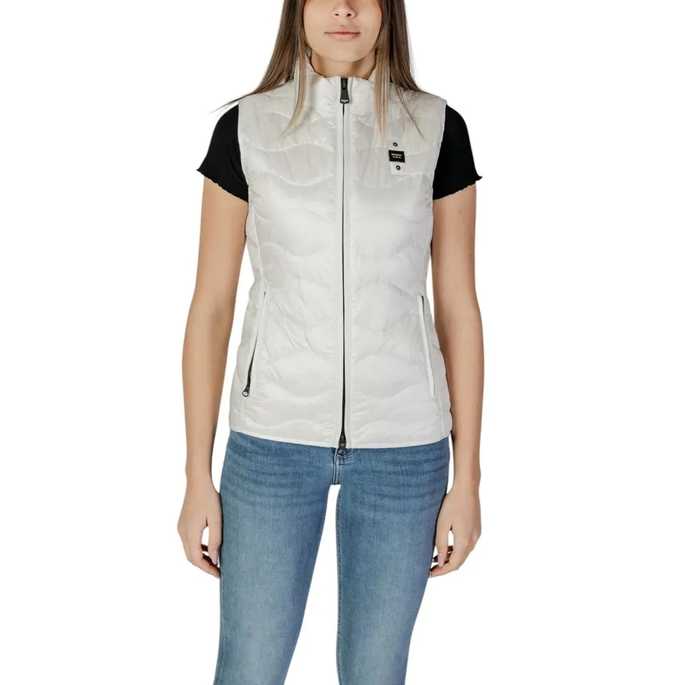 Blauer Women's White Polyamide Jackets & Coat