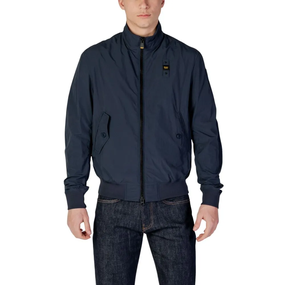Blauer Men's Blue Polyamide Jacket