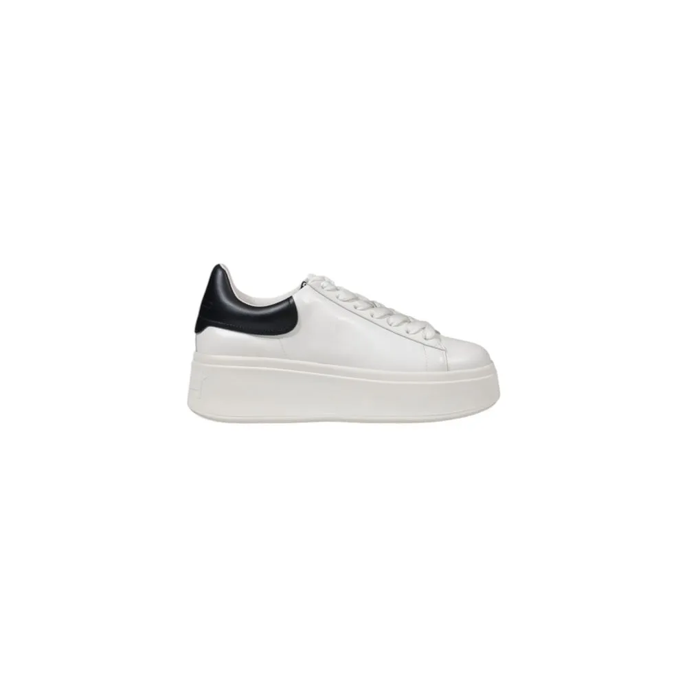 ASH Women's Black And White Leather Sneaker
