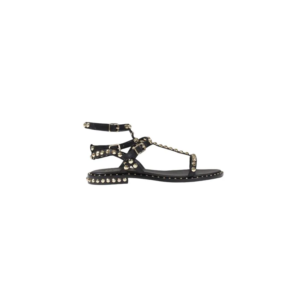 ASH Women's Black Leather Sandal