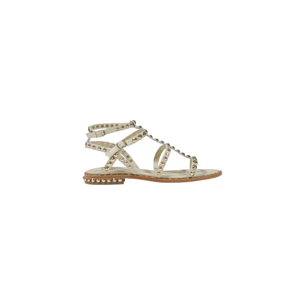ASH Women's Beige Leather Sandal