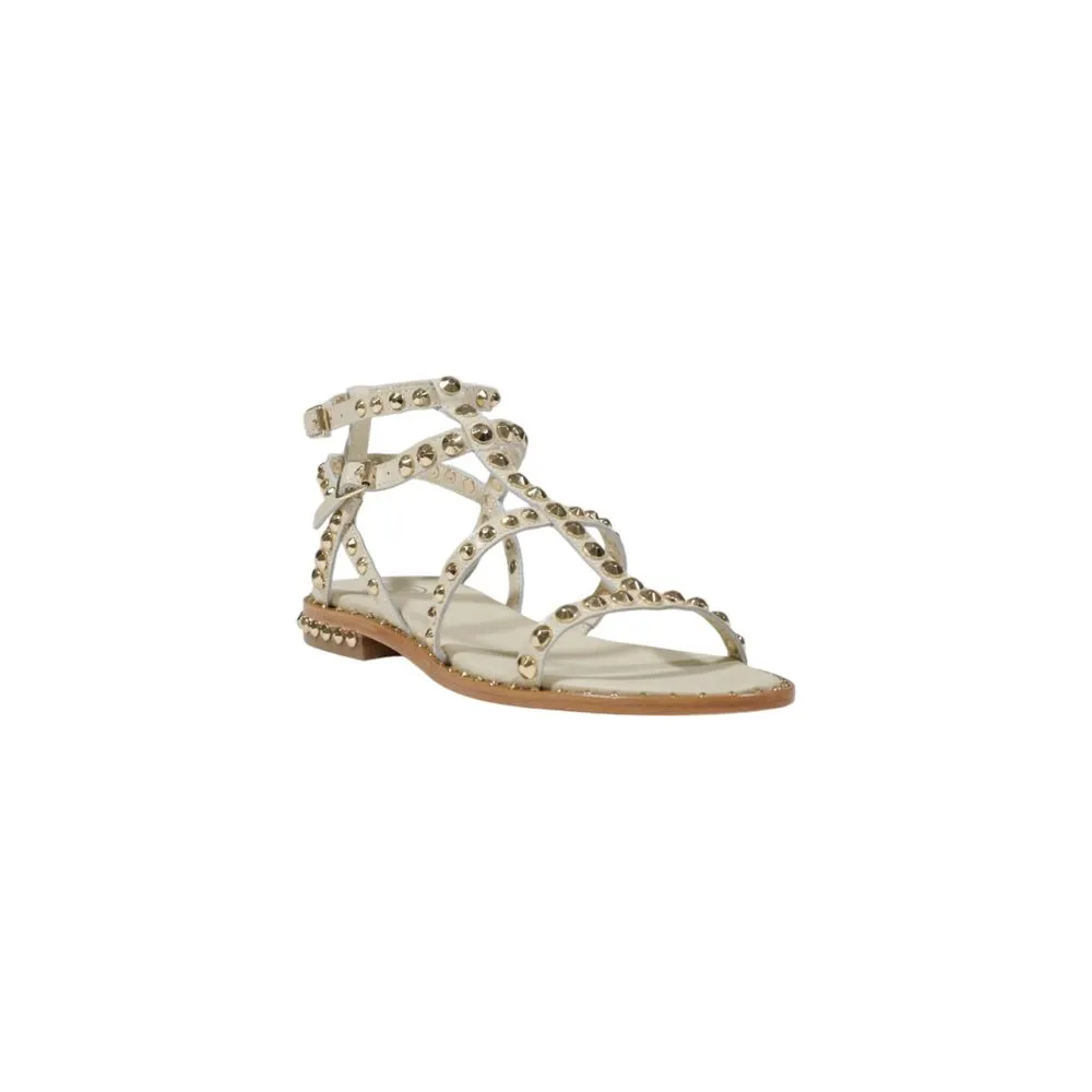 ASH Women's Beige Leather Sandal
