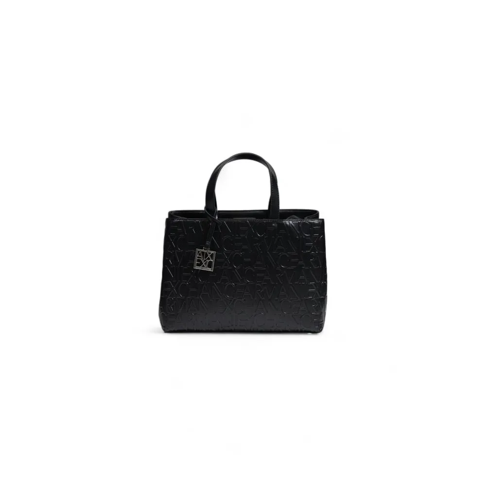 Armani Exchange Women's Black Polyethylene Handbag