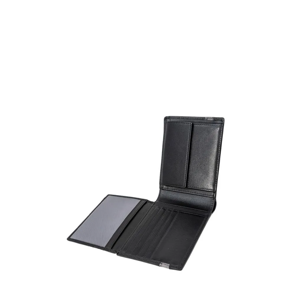 Alviero Martini Prima Classe Men's Black Polyester Wallet