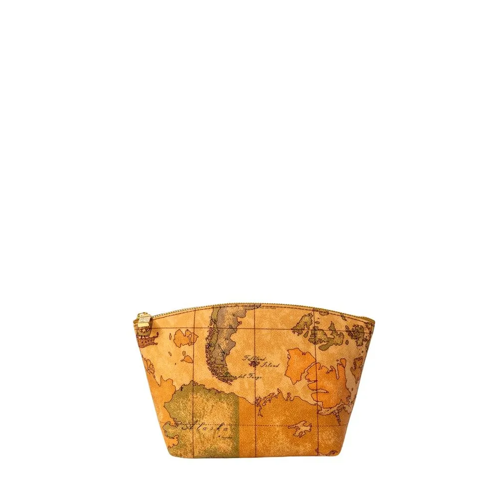 Alviero Martini Prima Classe Women's Beige Cotton Leather Accessory