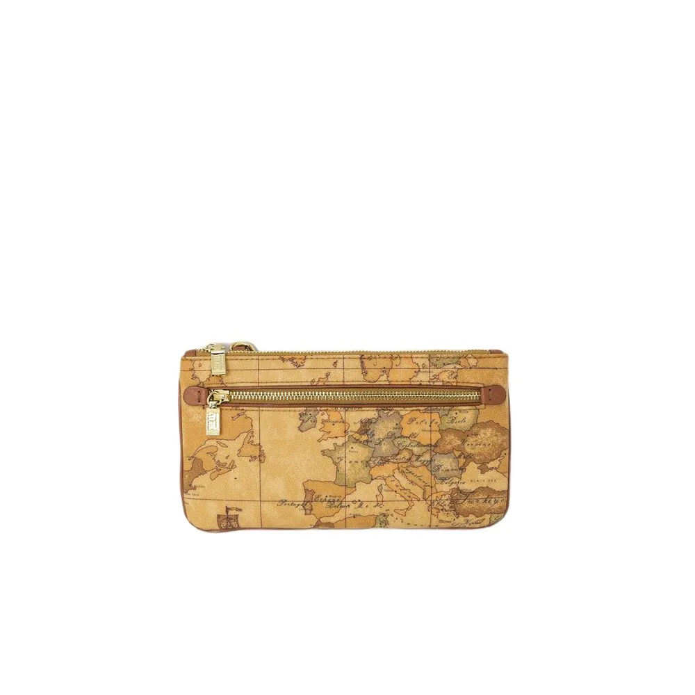 Alviero Martini Prima Classe Women's Beige Cotton Leather Accessory