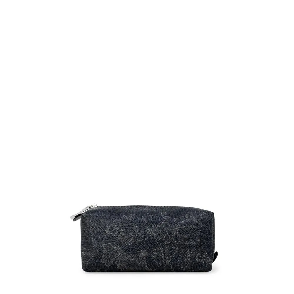 Alviero Martini Prima Classe Women's Black Cotton Leather Accessory