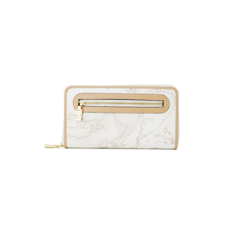 Alviero Martini Prima Classe Men's White Leather Wallet