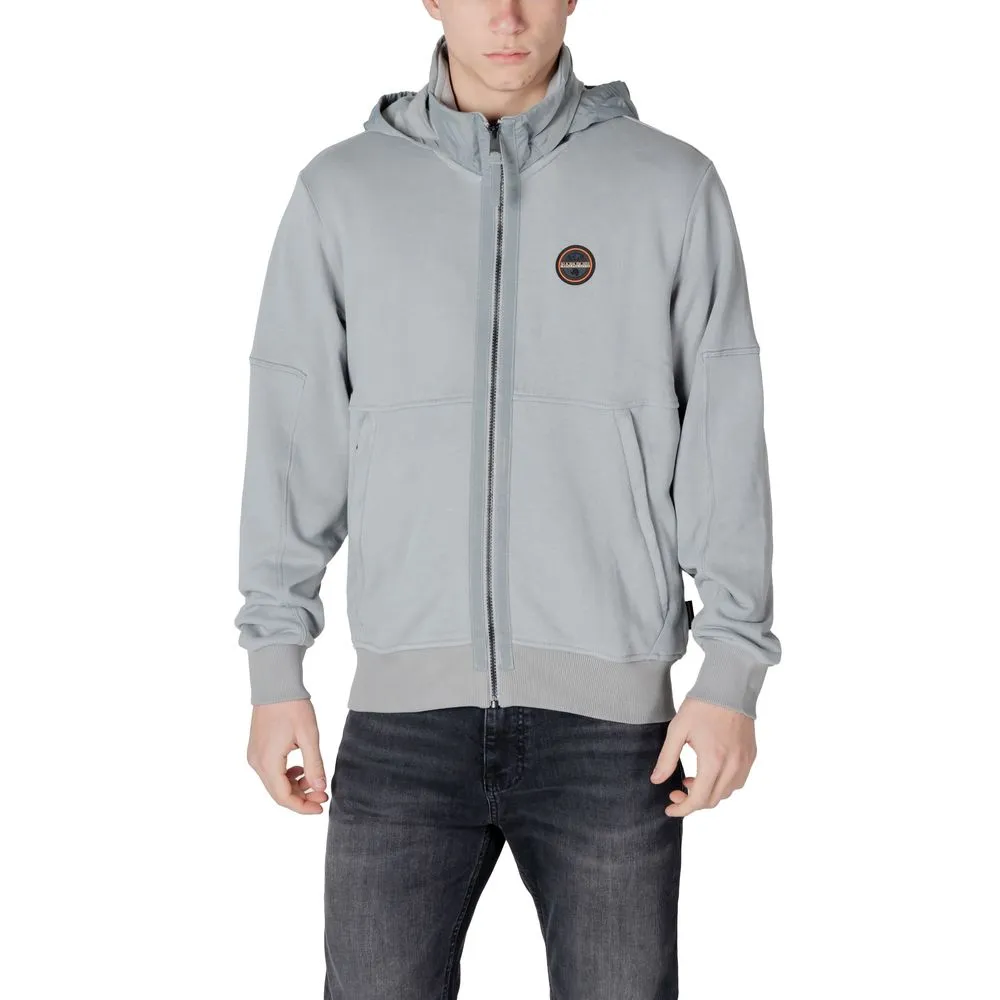 Napapijri Men's Gray Cotton Sweater