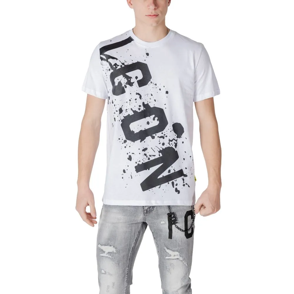 Icon Men's White Cotton T-Shirt