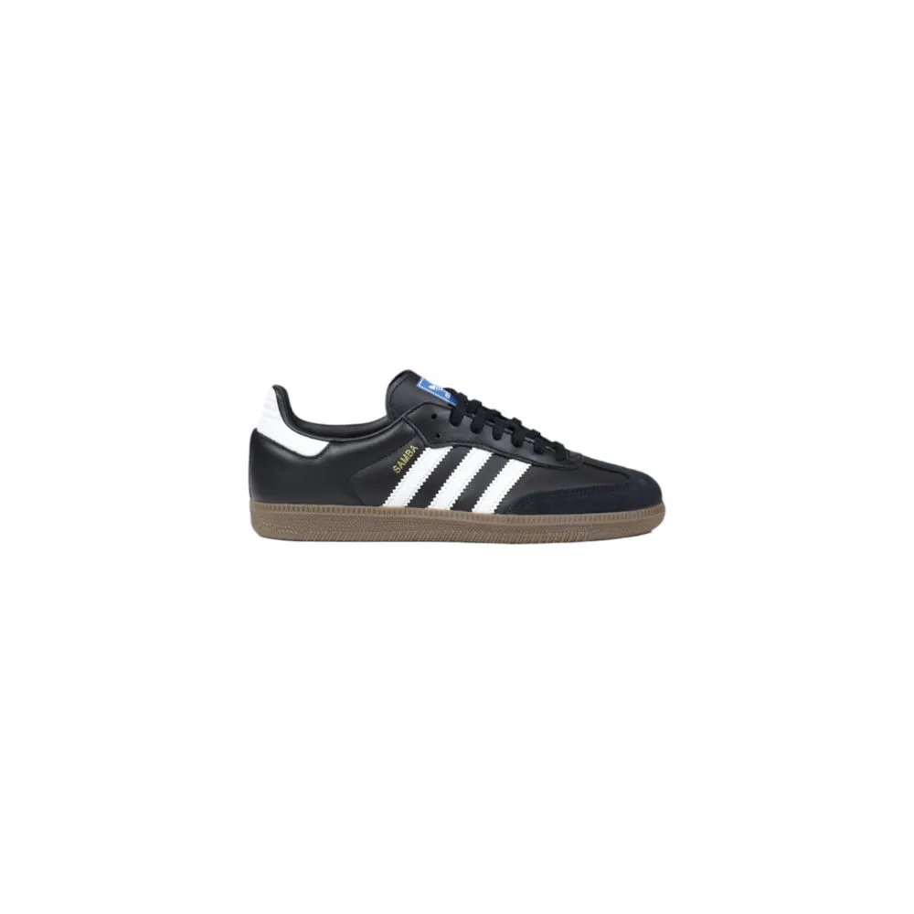 Adidas Women's Black Leather Sneaker