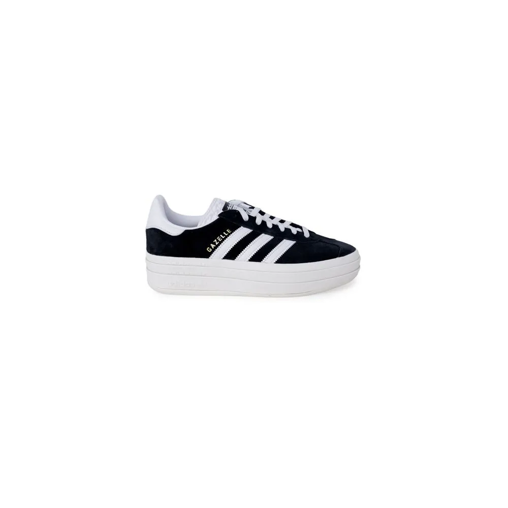 Adidas Women's Black Leather Sneaker