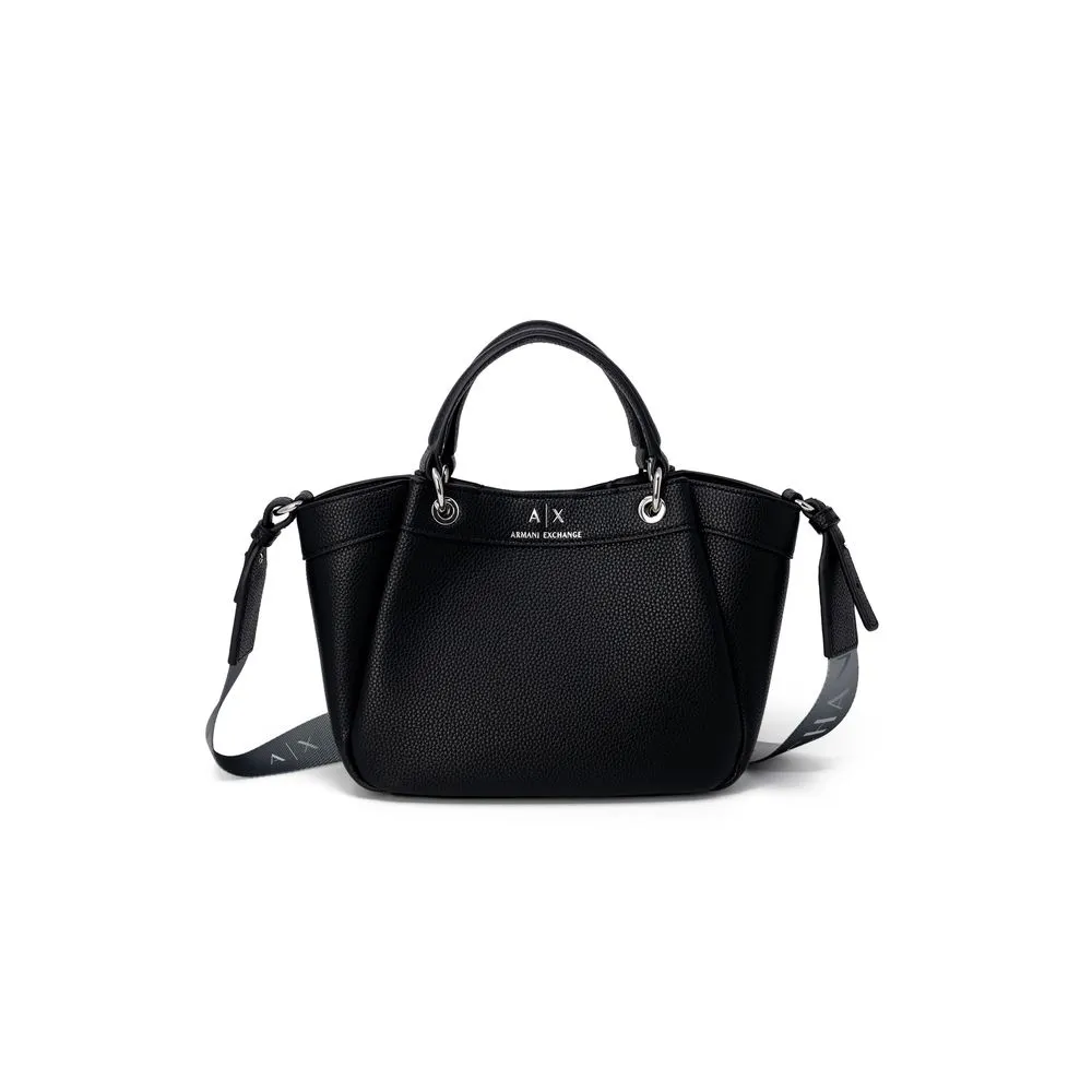Armani Exchange Women's Black Polyethylene Handbag