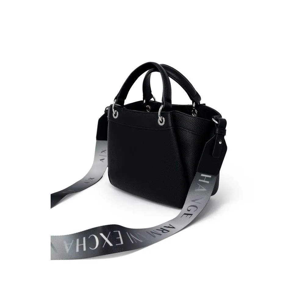 Armani Exchange Women's Black Polyethylene Handbag