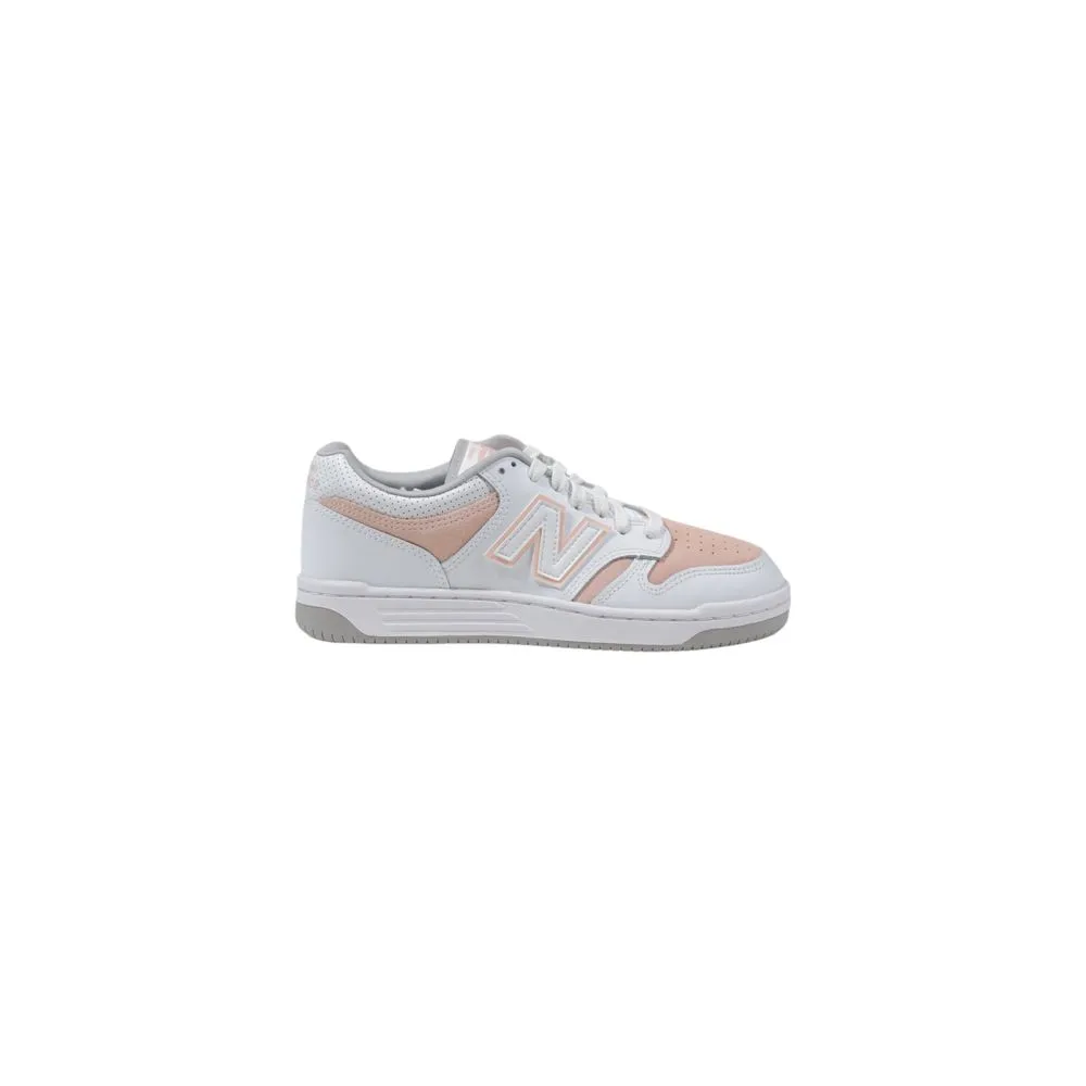 New Balance Women's Pink Leather Sneaker