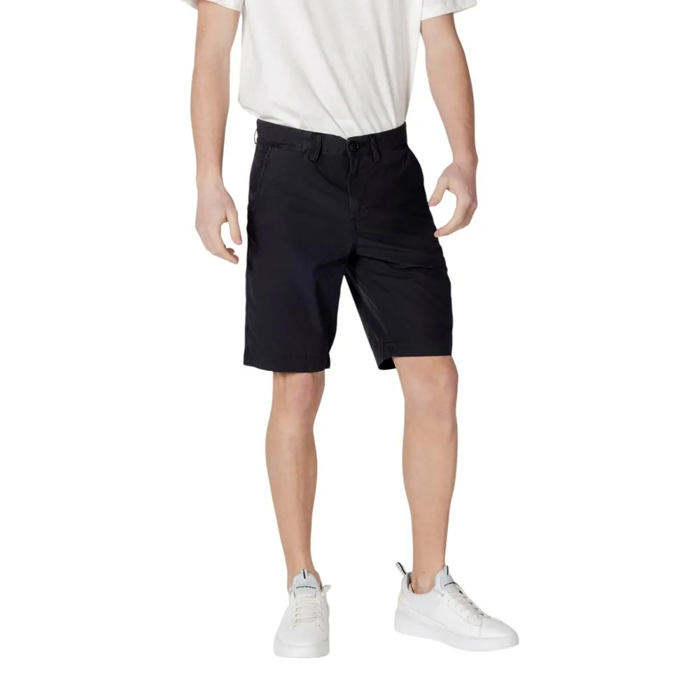 Napapijri Men's Black Cotton Short