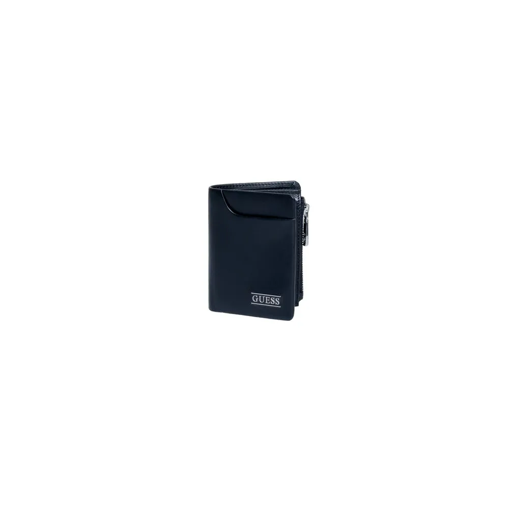 Guess Men's Black Leather Wallet