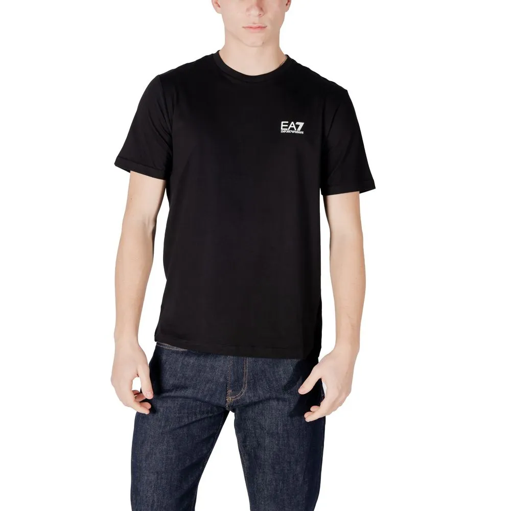 EA7 Emporio Armani Men's Bicolor Cotton T-Shirt