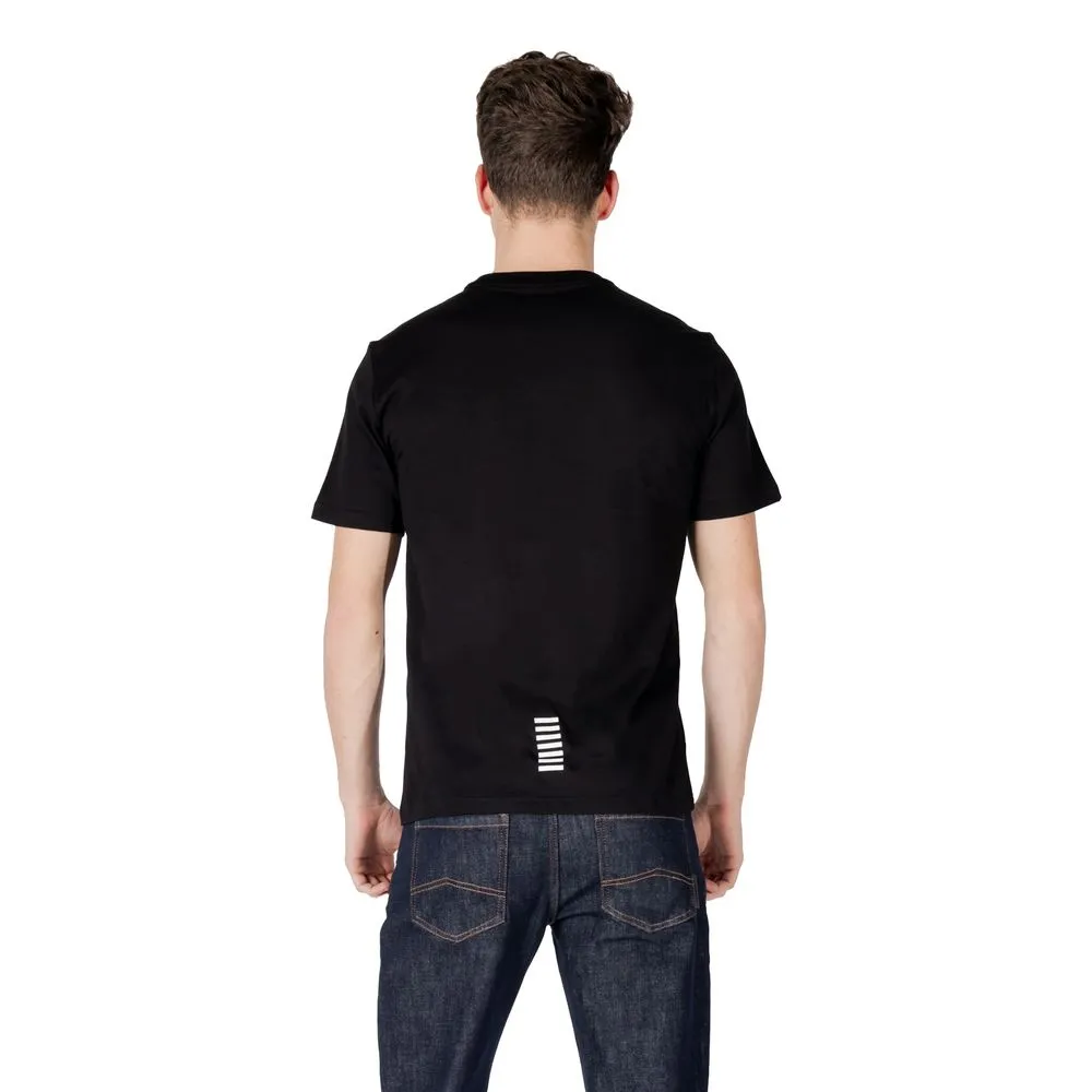 EA7 Emporio Armani Men's Bicolor Cotton T-Shirt
