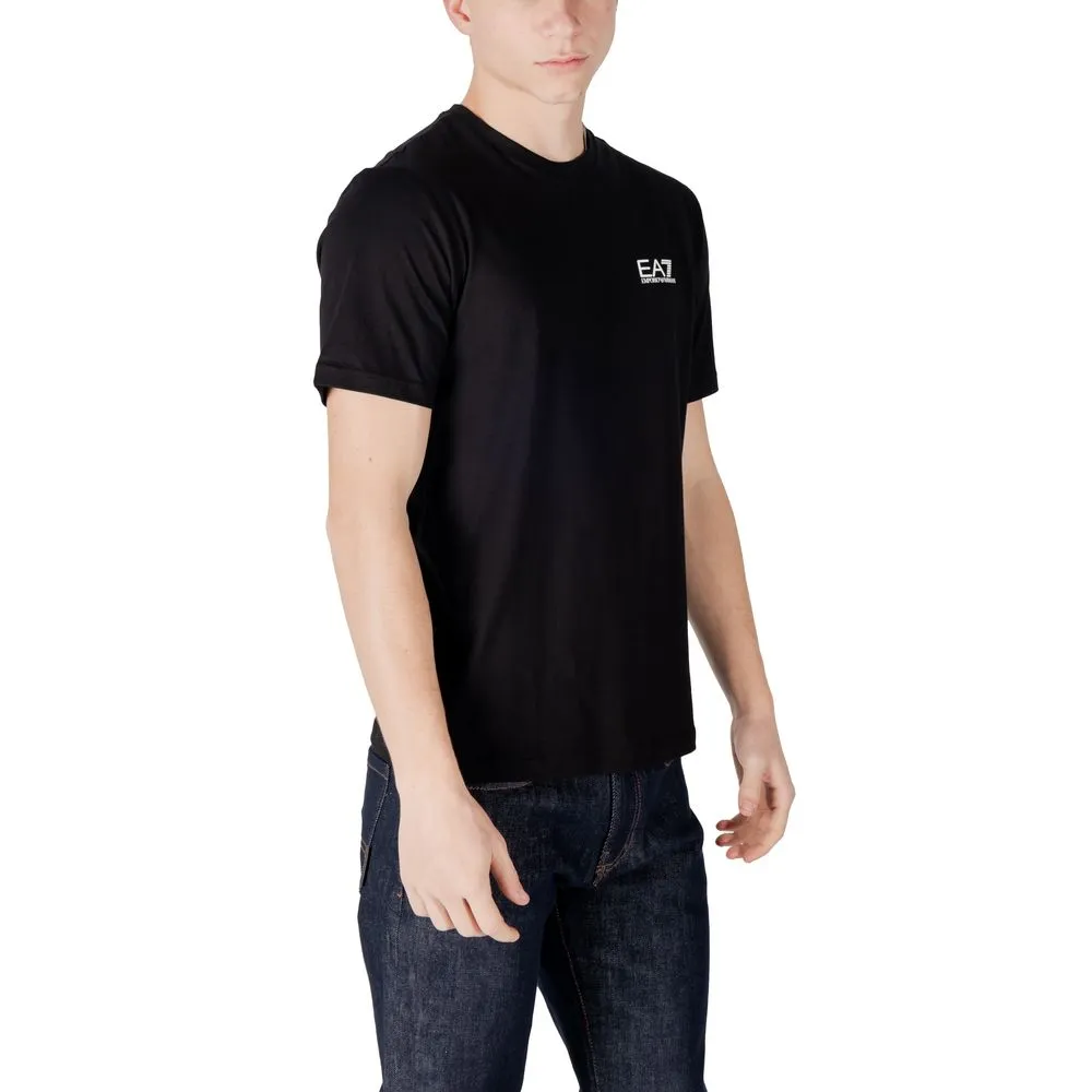 EA7 Emporio Armani Men's Bicolor Cotton T-Shirt