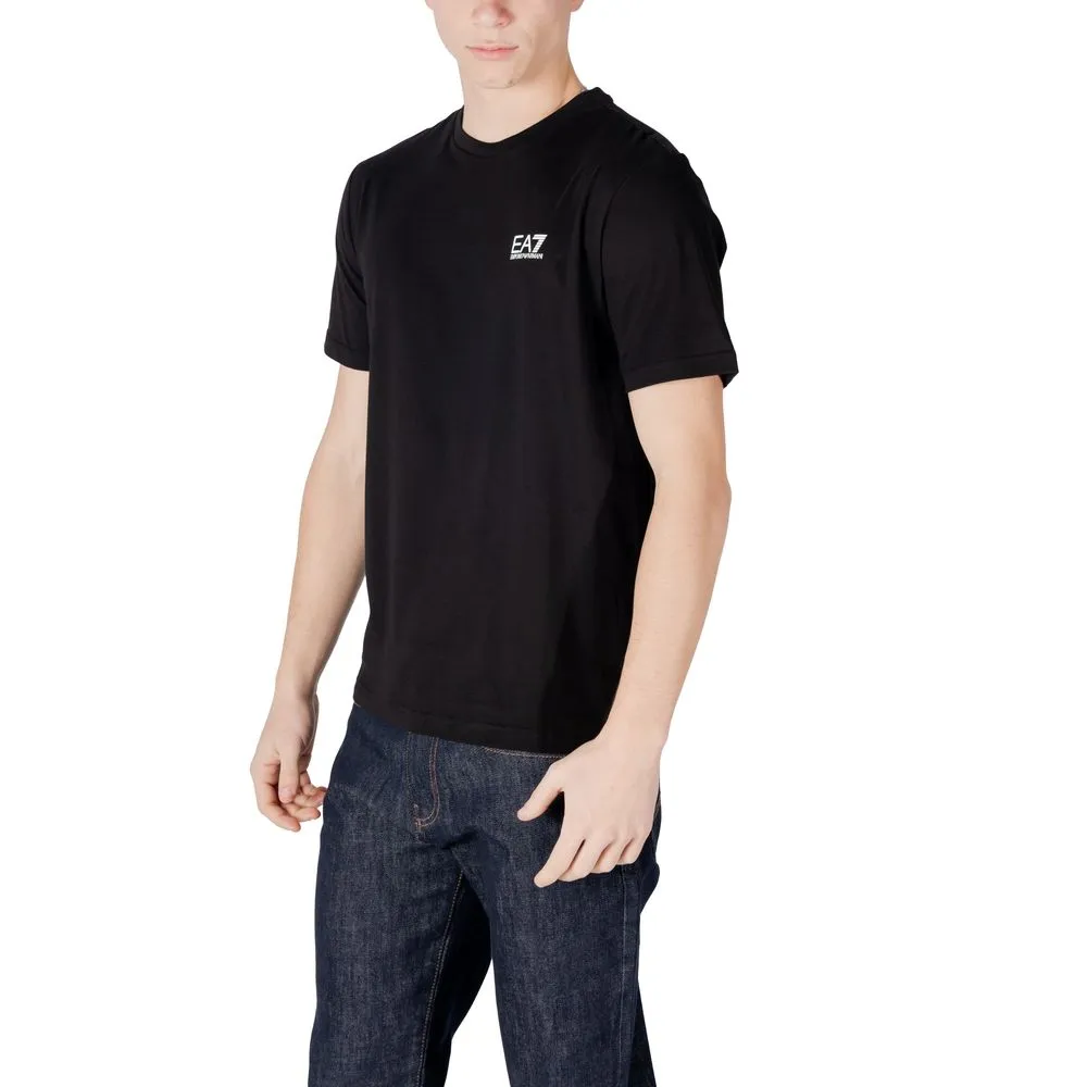 EA7 Emporio Armani Men's Bicolor Cotton T-Shirt