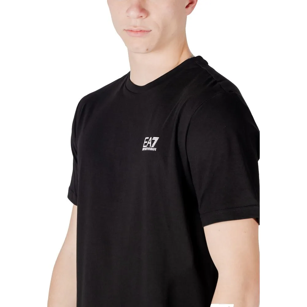 EA7 Emporio Armani Men's Bicolor Cotton T-Shirt
