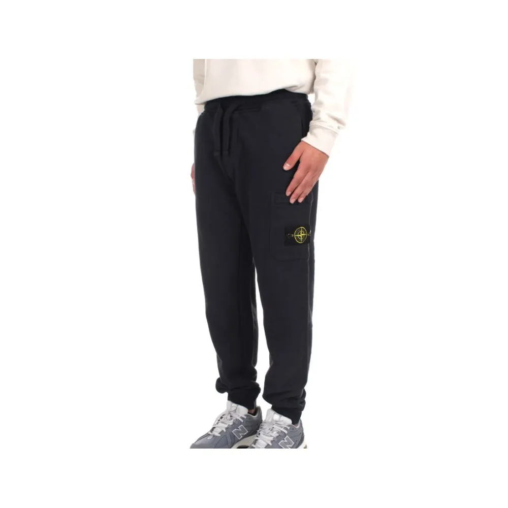 Stone Island Men's Blue Cotton Men's Track Pant