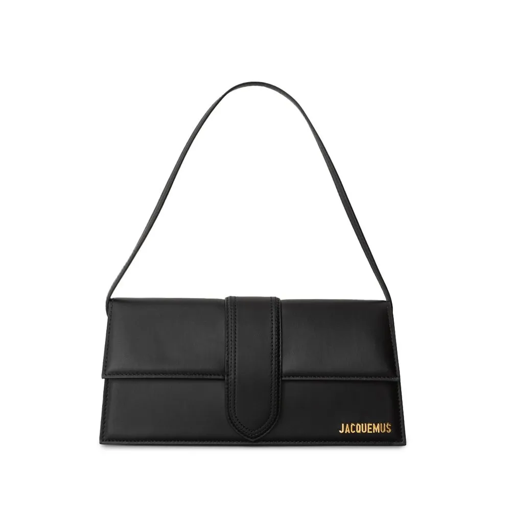 Jacquemus Women's Black Leather Shoulder Bag
