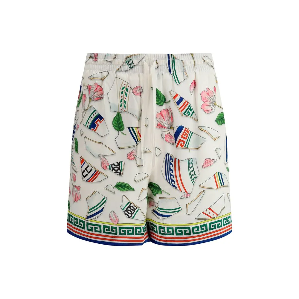 Casablanca Men's Multicolor silk Shorts