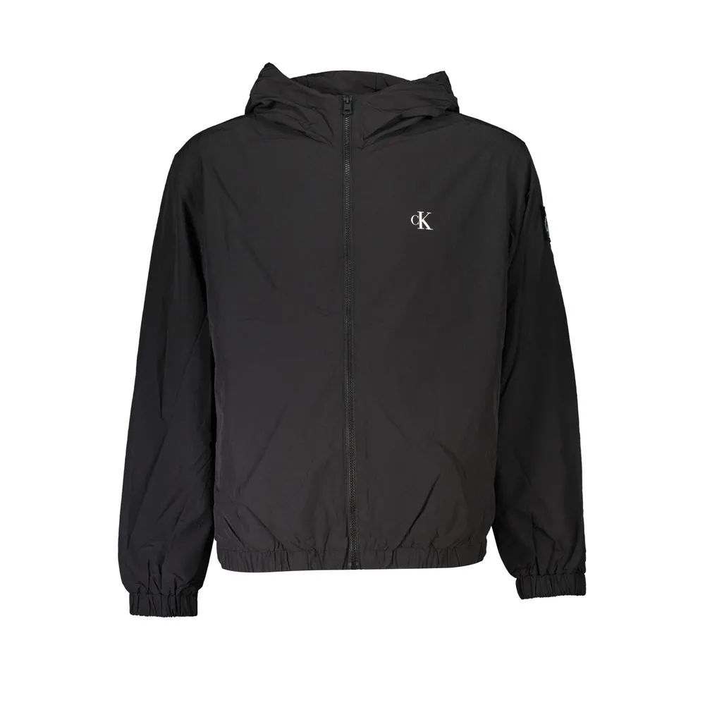 Calvin Klein Men's Sleek Long Sleeve Hooded Sports Jacket