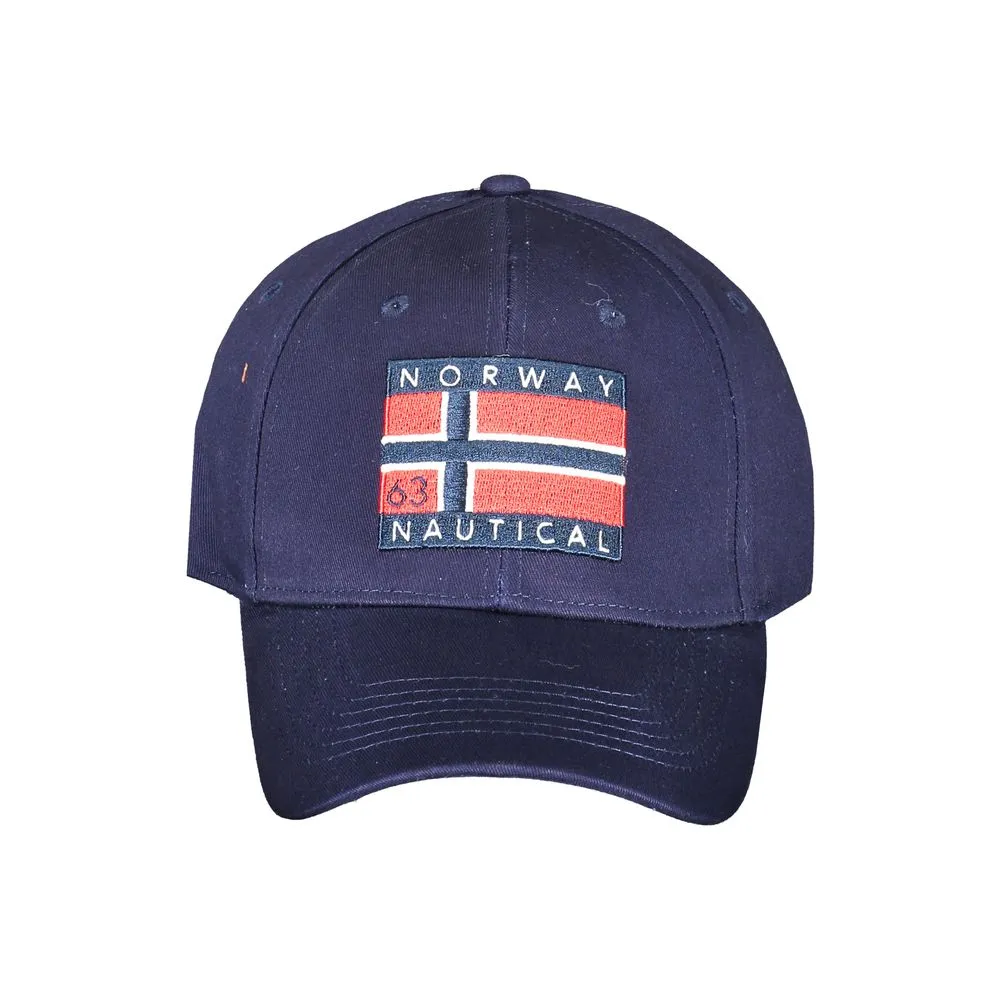 Norway 1963 Men's Blue Cotton Hats & Cap