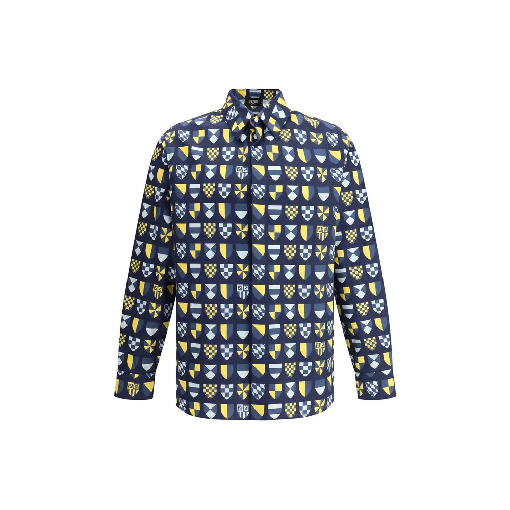 Fendi Men's Shirt with banners