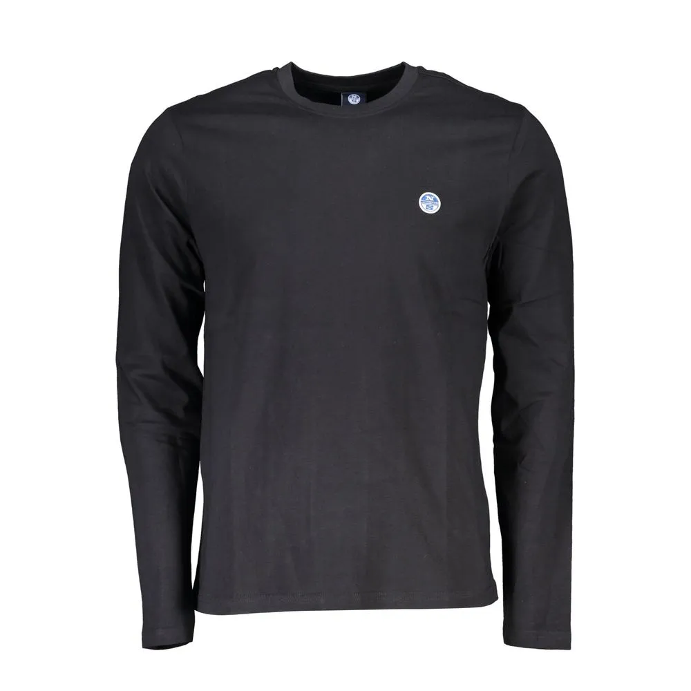 North Sails Men's Black Cotton T-Shirt