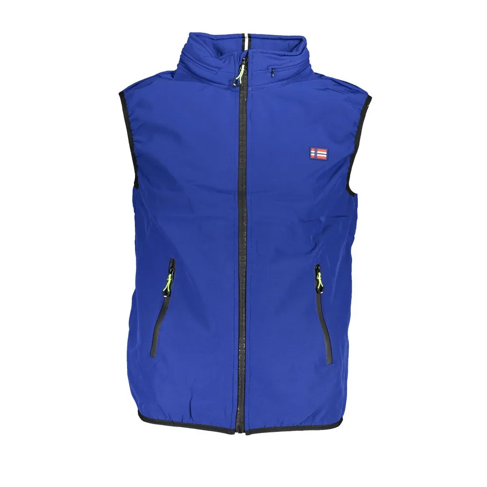 Scuola Nautica Men's Blue Polyester Jacket
