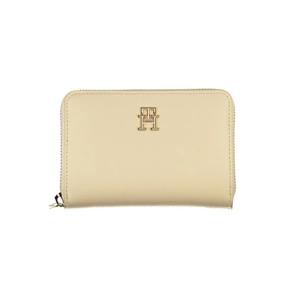 Tommy Hilfiger Women's Beige Polyester Wallet