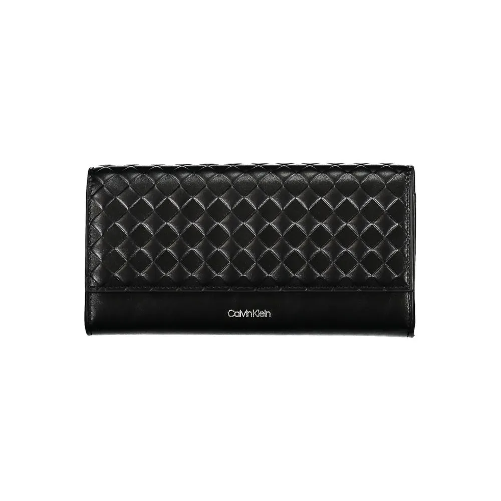 Calvin Klein Women's Black Polyester Wallet