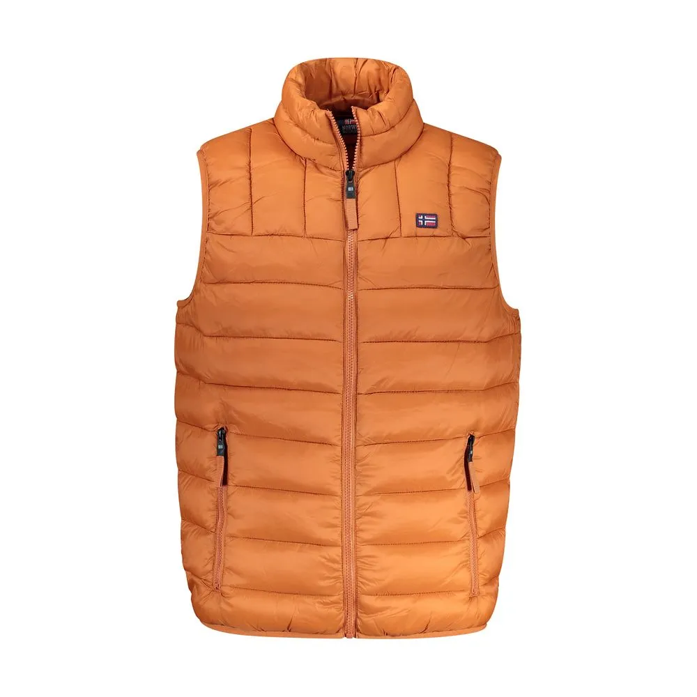 Norway 1963 Men's Orange Polyamide Jacket