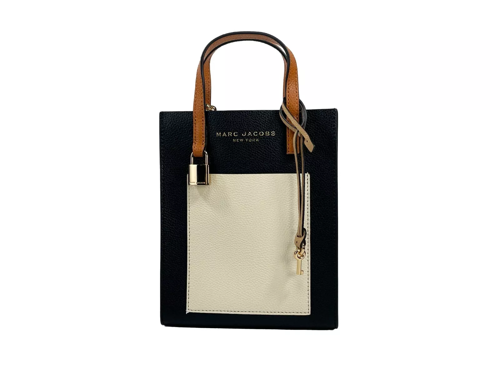 Marc Jacobs Women's Micro Grind Leather Crossbody Bag Smoke Almond